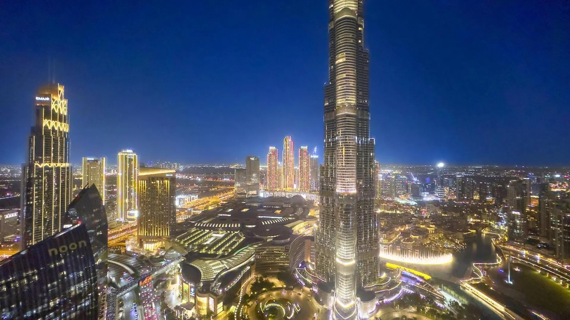 公寓 First Class 3Br With Full Burj Khalifa And Fountain View 迪拜