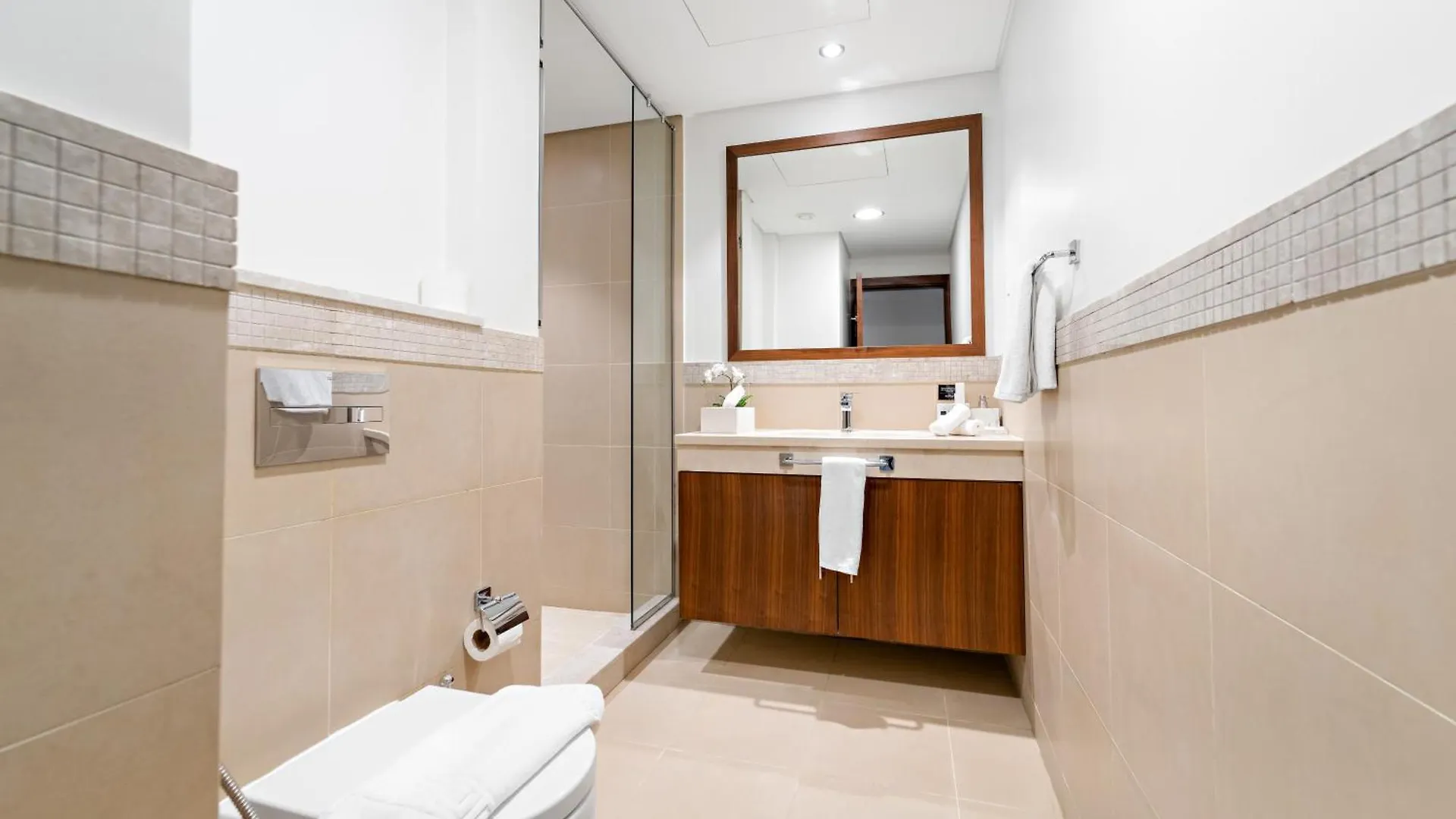 公寓 First Class 3Br With Full Burj Khalifa And Fountain View 迪拜