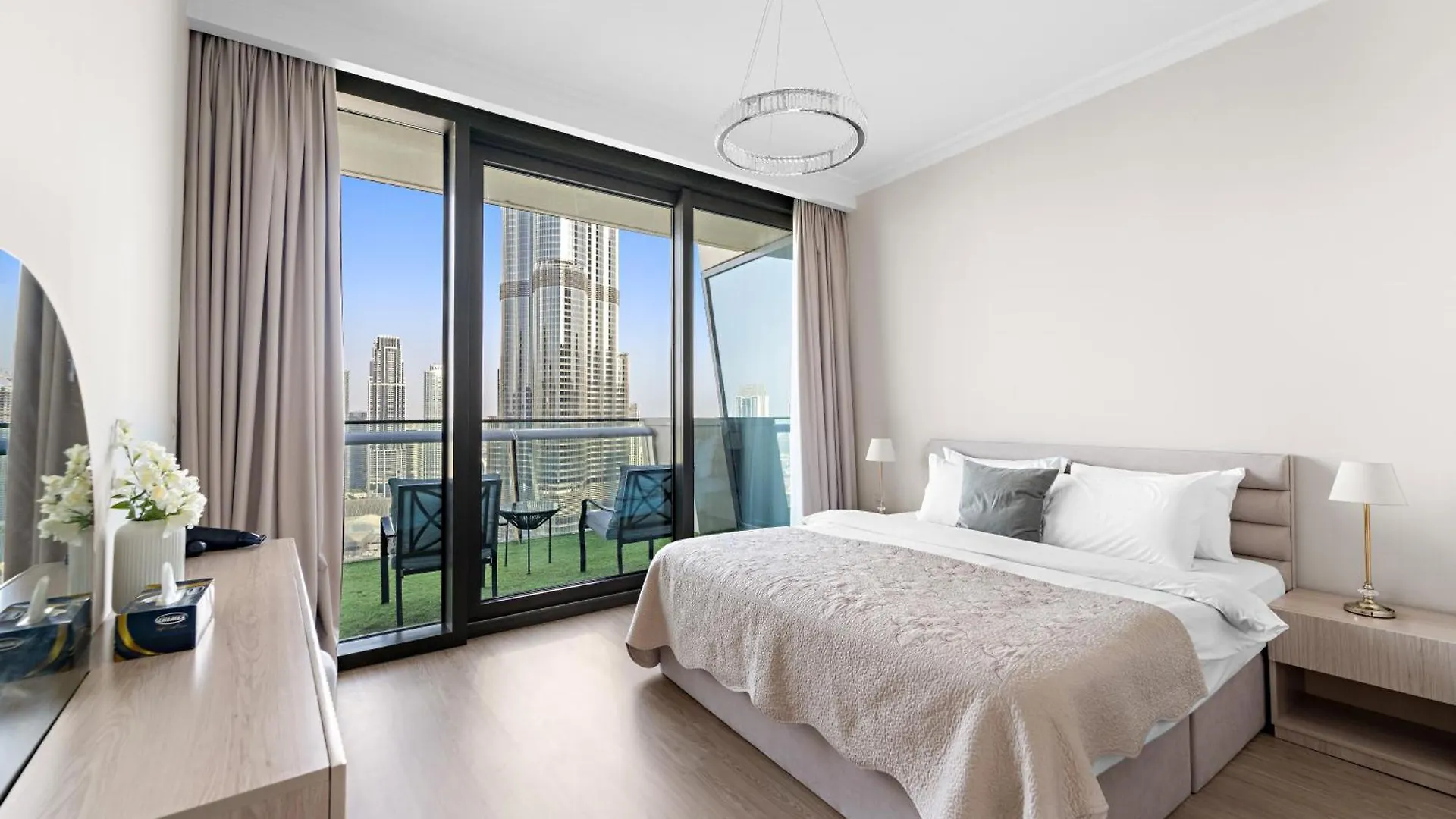 First Class 3Br With Full Burj Khalifa And Fountain View Dubai 0*,  Birleşik Arap Emirlikleri